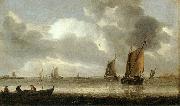 Abraham van Beijeren Silver Seascape oil painting on canvas
